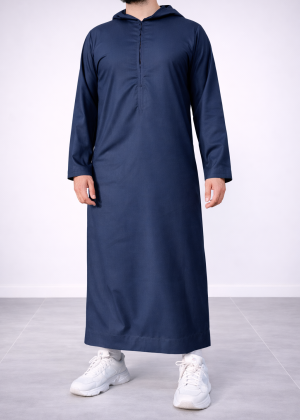 Premium Djellaba Navy from Djellaba Men
