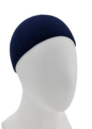 Gebedsmuts 'Woolmix Basic' Marineblauw