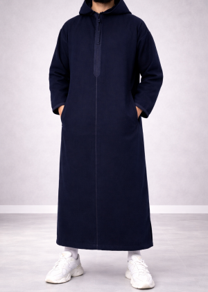 Navy Blue – Moroccan Djellaba Men